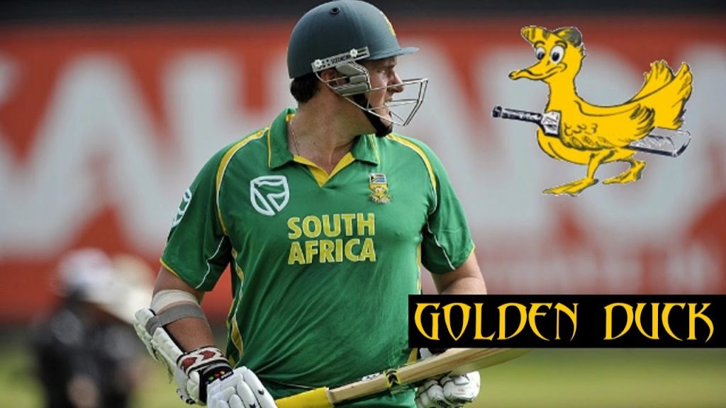 golden duck in cricket