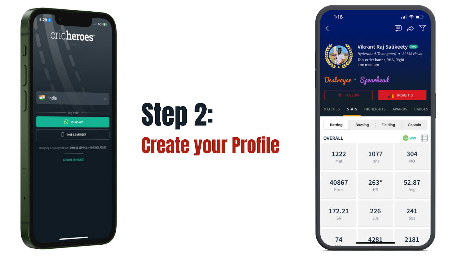Create Your Profile