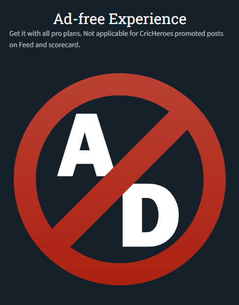 Ad-free Experience